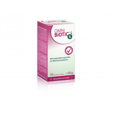 OMNi-BiOTiC 6 Plv 60g - Ihr Partner für eine gesunde Darmflora